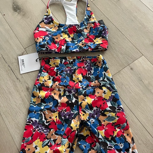 NWT- Beach Riot Rocky buttercup set XS - Picture 4 of 5